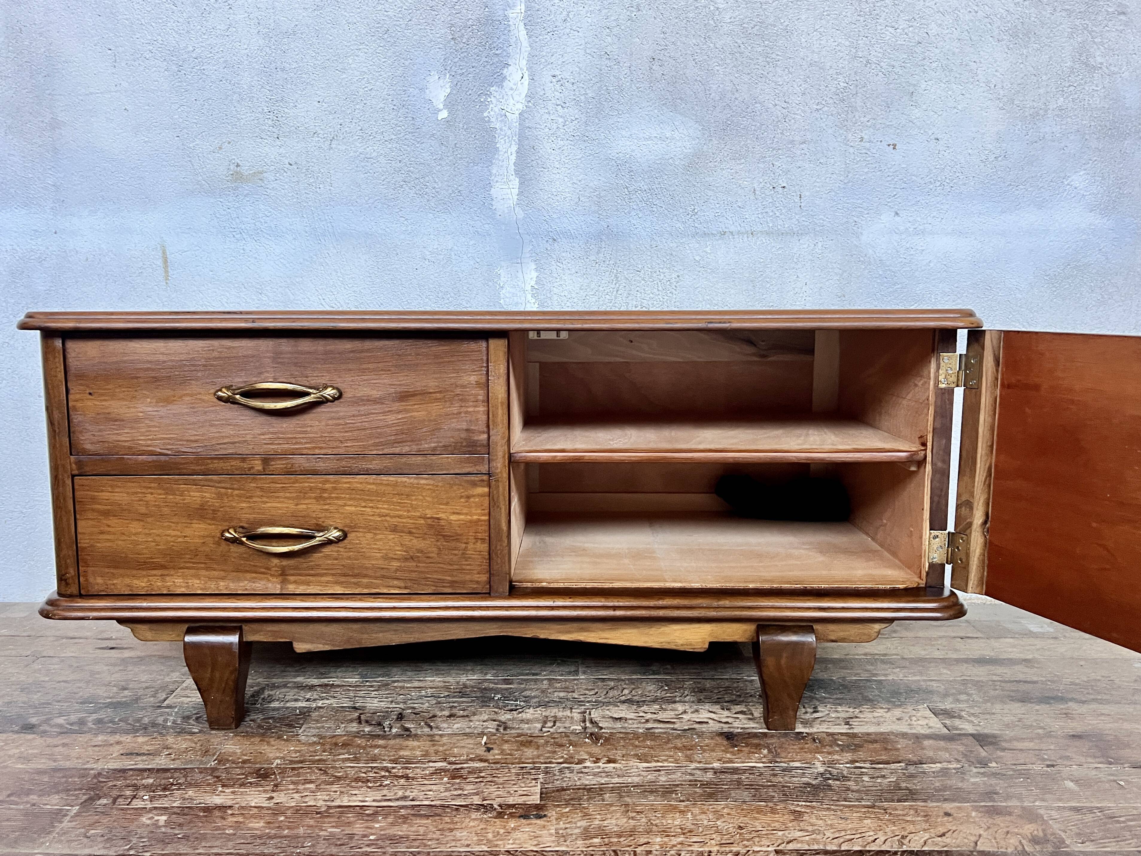Meuble tv enfilade vintage 1950
