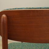 Set of six teak chairs, Danish design, 1960s, manufacture: N. & K. Bundgaar