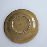 Plat vintage vert Gien 29 cm