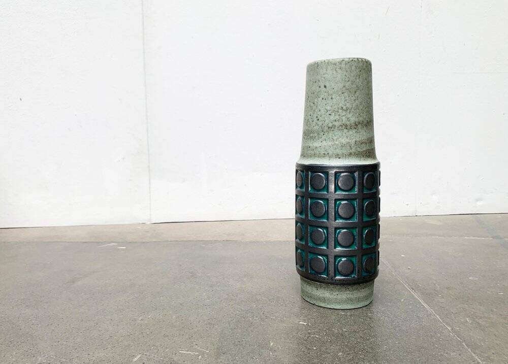 Mid-Century West German Pottery WGP Floor Vase from Scheurich, 1960s