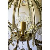 Supergrand chandelier with crystals 16 bulbs
