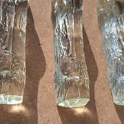 6 Vintage crystal knife holder