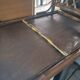 Table basse en rotin, années 70
