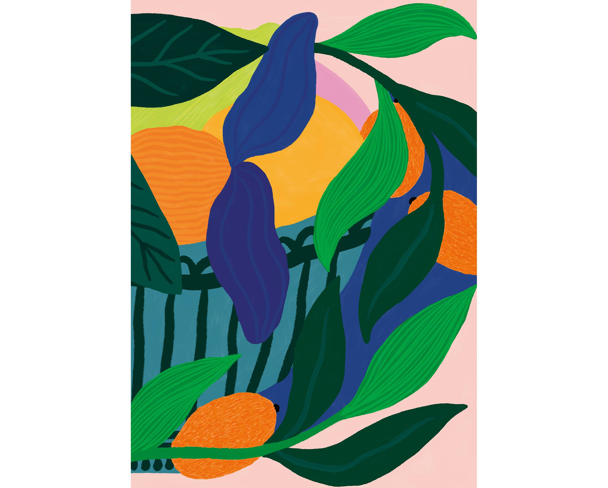 THE BASKET - A4 illustration