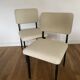 Chaise moderniste design vintage 60