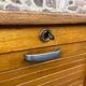 Sliding curtain cabinet cabinet