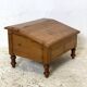 Vintage 1950s solid wood table writing desk