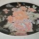 Chinese flower plate