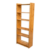 Étagère scandinave en bois massif pin 6 niveaux