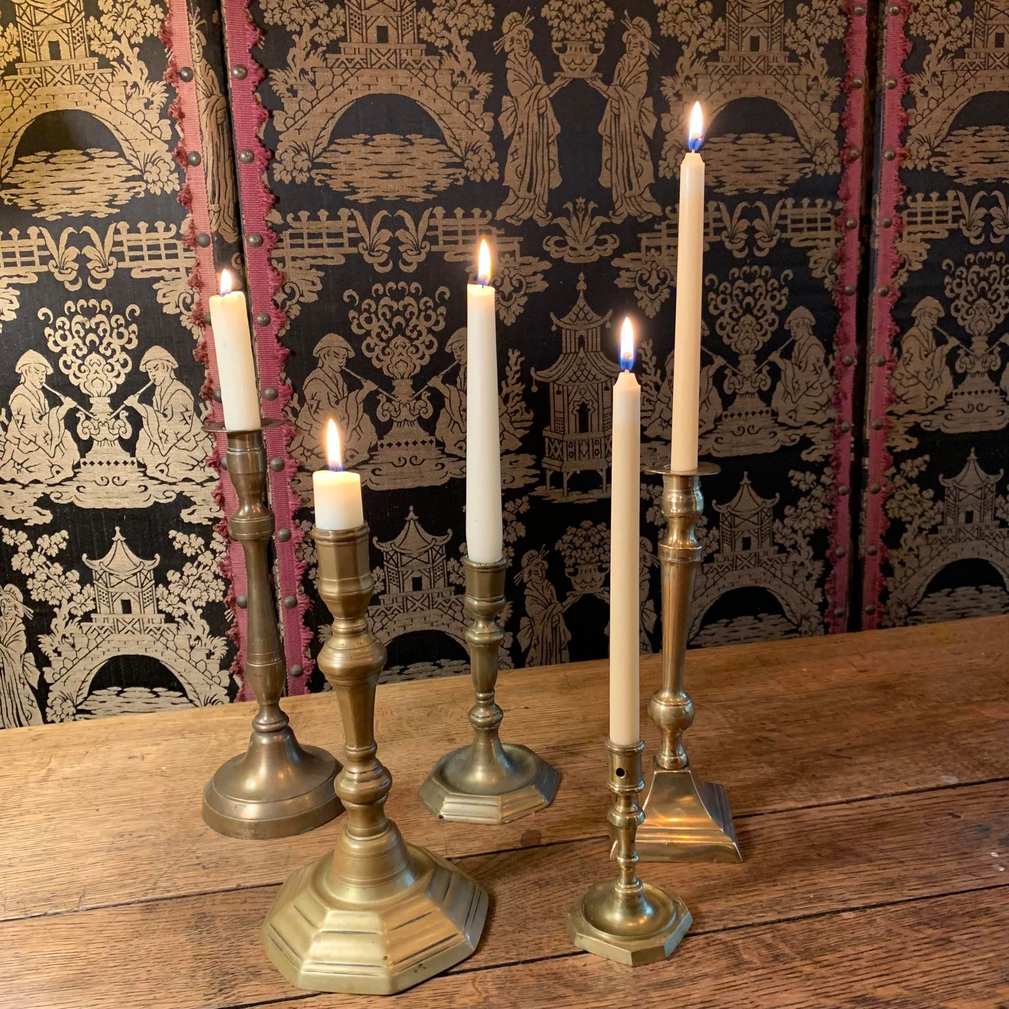Set of candle holders