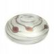 Art Nouveau fruit bowl, glass, Germany, 1970s