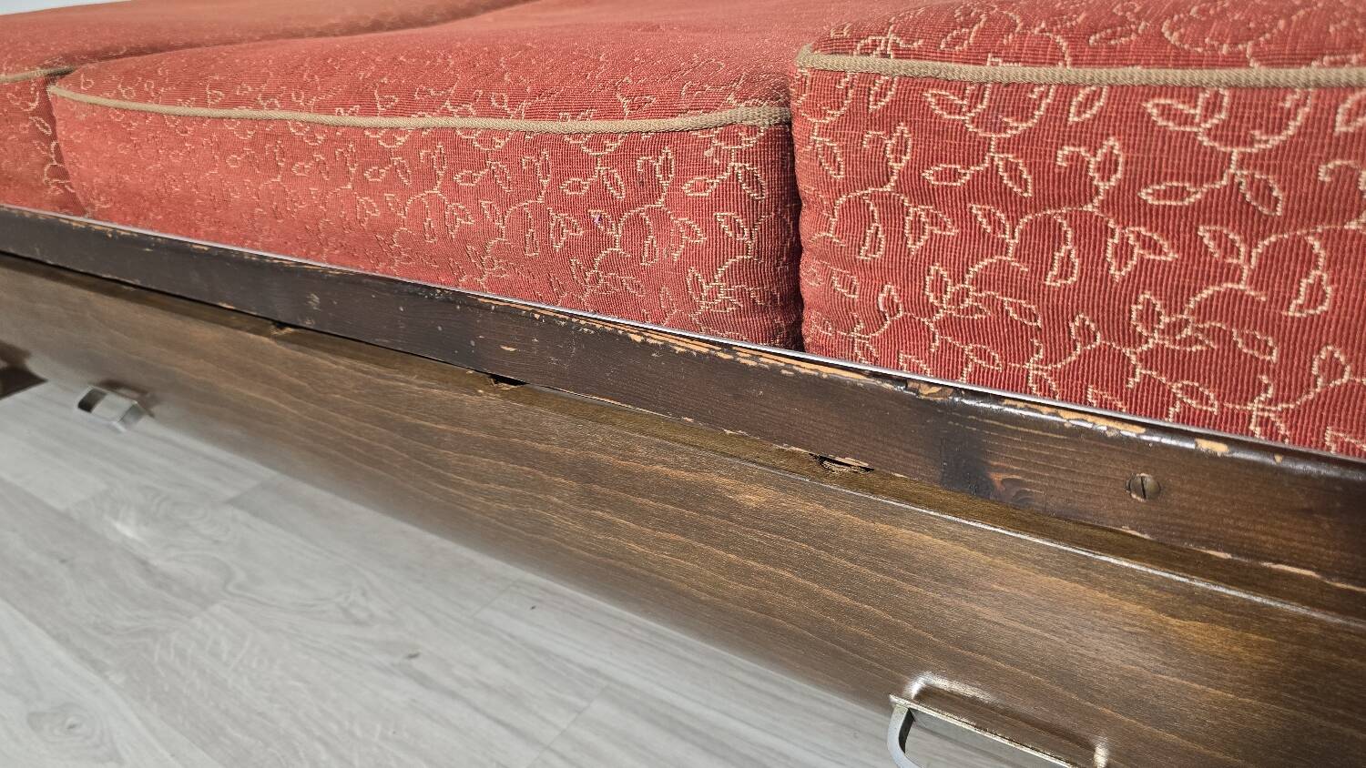 Canapé Bauhaus chromé par Robert Slezak pour les usines Slezak, années 1930