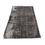Vintage distressed turkish rug 194 x 117 cm