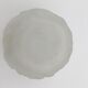 art deco ball vase in moulded pressed glass, satin - 1930s