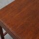 Set of 3 oak wood stacking tables in Art Deco style, France ca. 1925