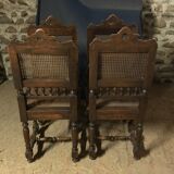 Henry II style chairs