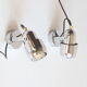 Space age chrome spotlights by Massive Belgium 1960s 70s