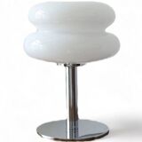 Vintage style glass lamp in the shape of a macaron