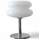 Vintage style glass lamp in the shape of a macaron