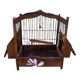 Cage à oiseaux ancienne en bois