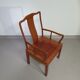 Chaise chinoise vintage en palissandre Ming