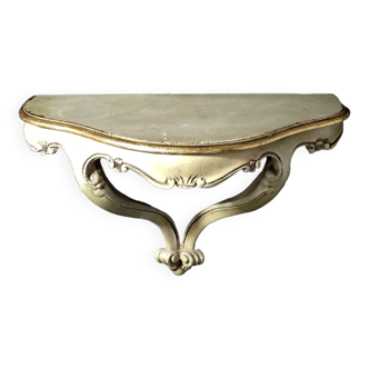 Venetian style lacquered wall console