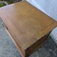 Vintage bedside table, tapered legs