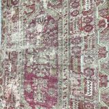 Tapis ancien turc ghyordès 18éme siècle 135x268 cm