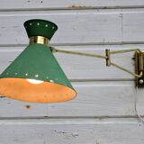 Diabolo wall lamp by René Mathieu, 1950
