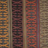 Early 20th Century Wide Konya Kilim Runner for Foyer 4'11'' x 10'1''