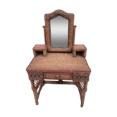 Rattan dressing table