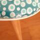Vintage 1950s bistro chair revisited Petit Pan fabric