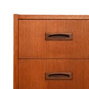 1960s Scandinavian teak chest of drawers