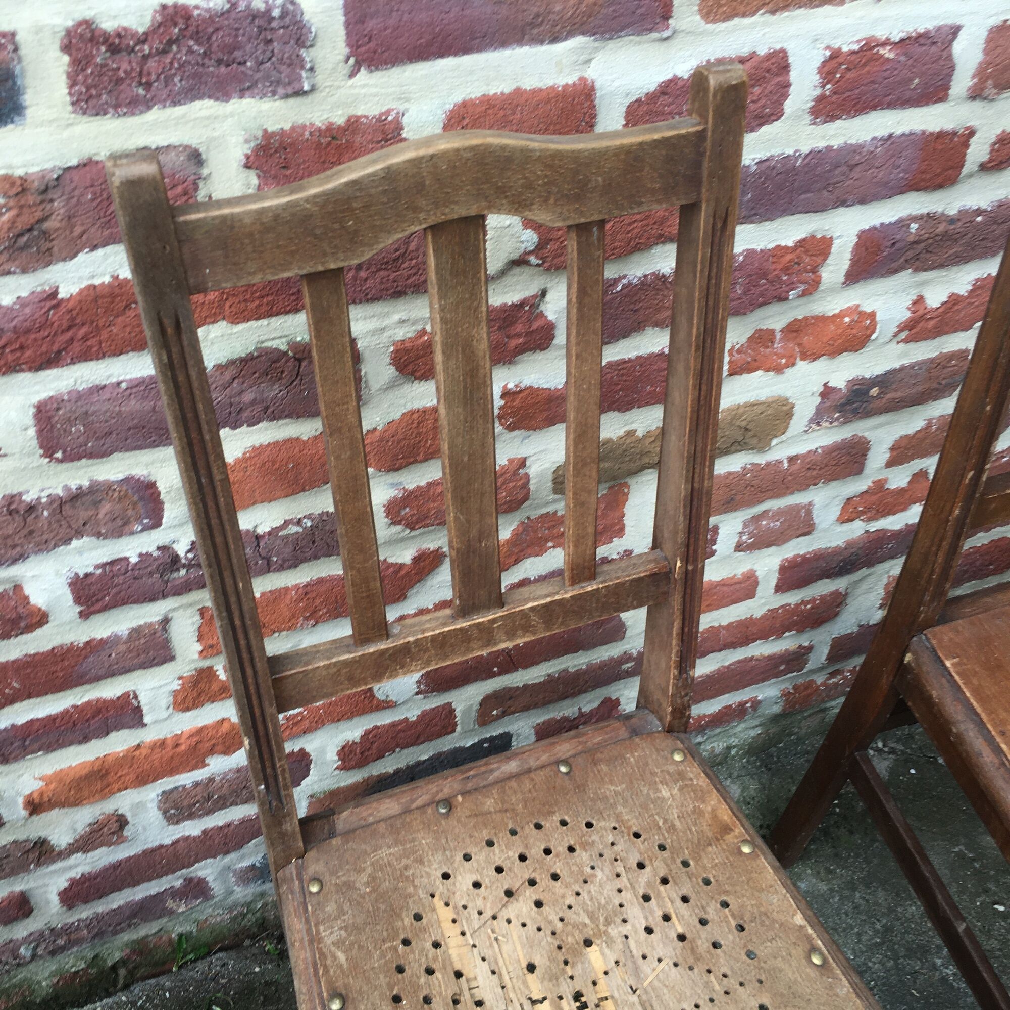 Set of 6 Luterma bistro chairs