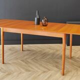 Mid century extendable dining table vintage