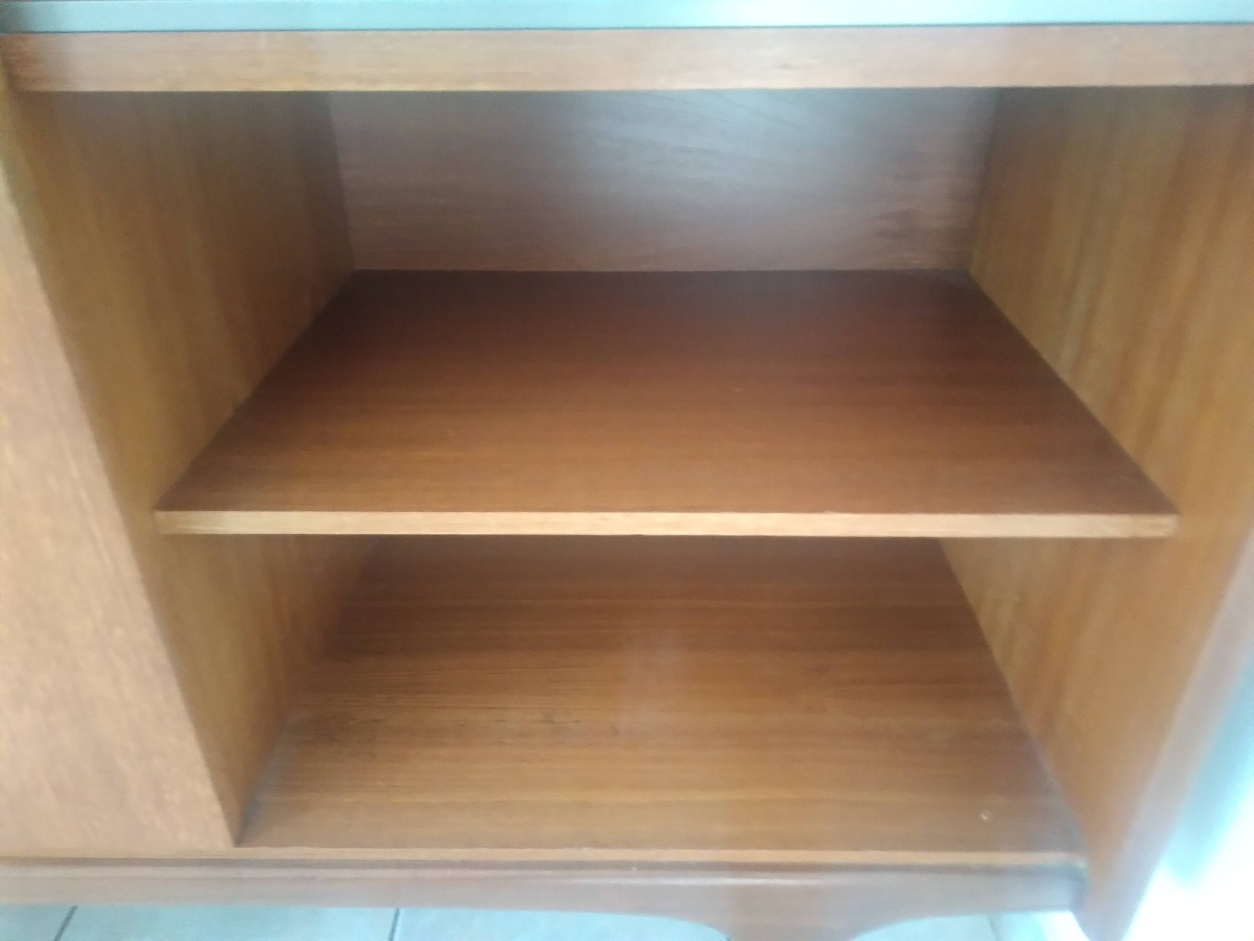 Scandinavian teak library buffet