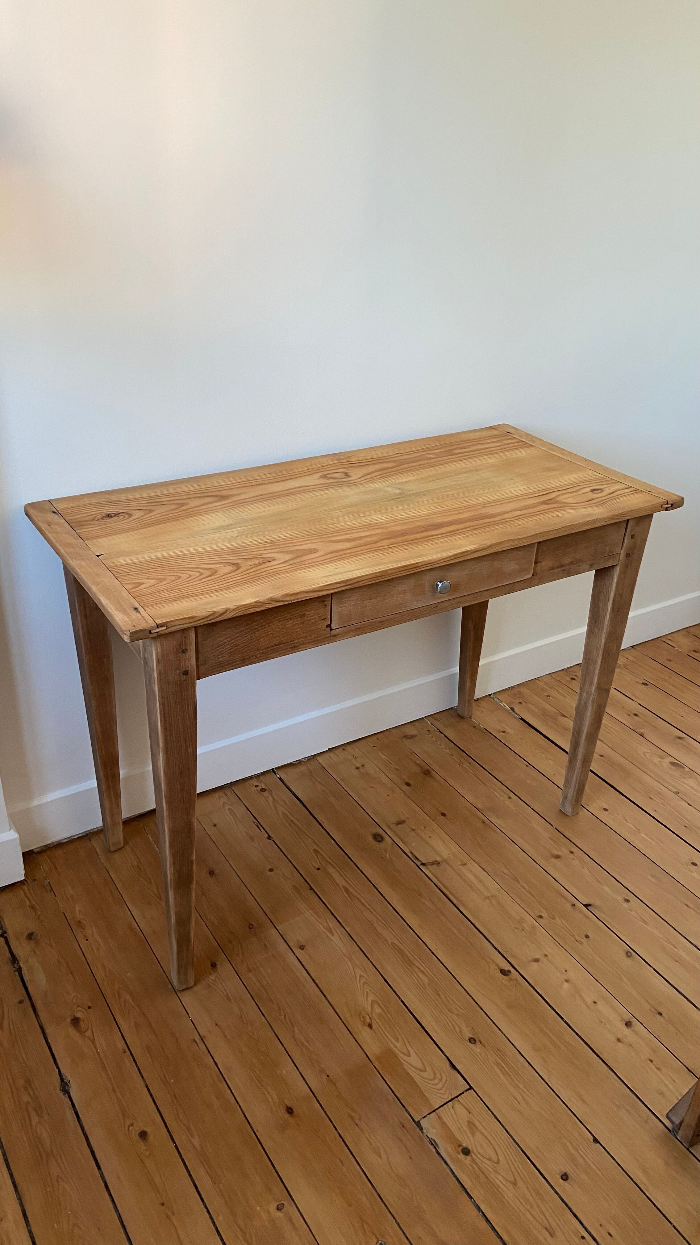Table de ferme ou bureau vintage