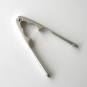 Old nutcracker in silver metal - chissed very heavy -