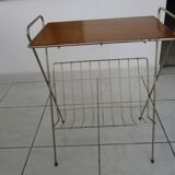 Vintage magazine rack table