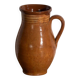 Old glazed ceramic jug – Central Europe, around 1930