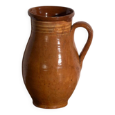 Old glazed ceramic jug – Central Europe, around 1930