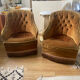 Pair of vintage toad chairs