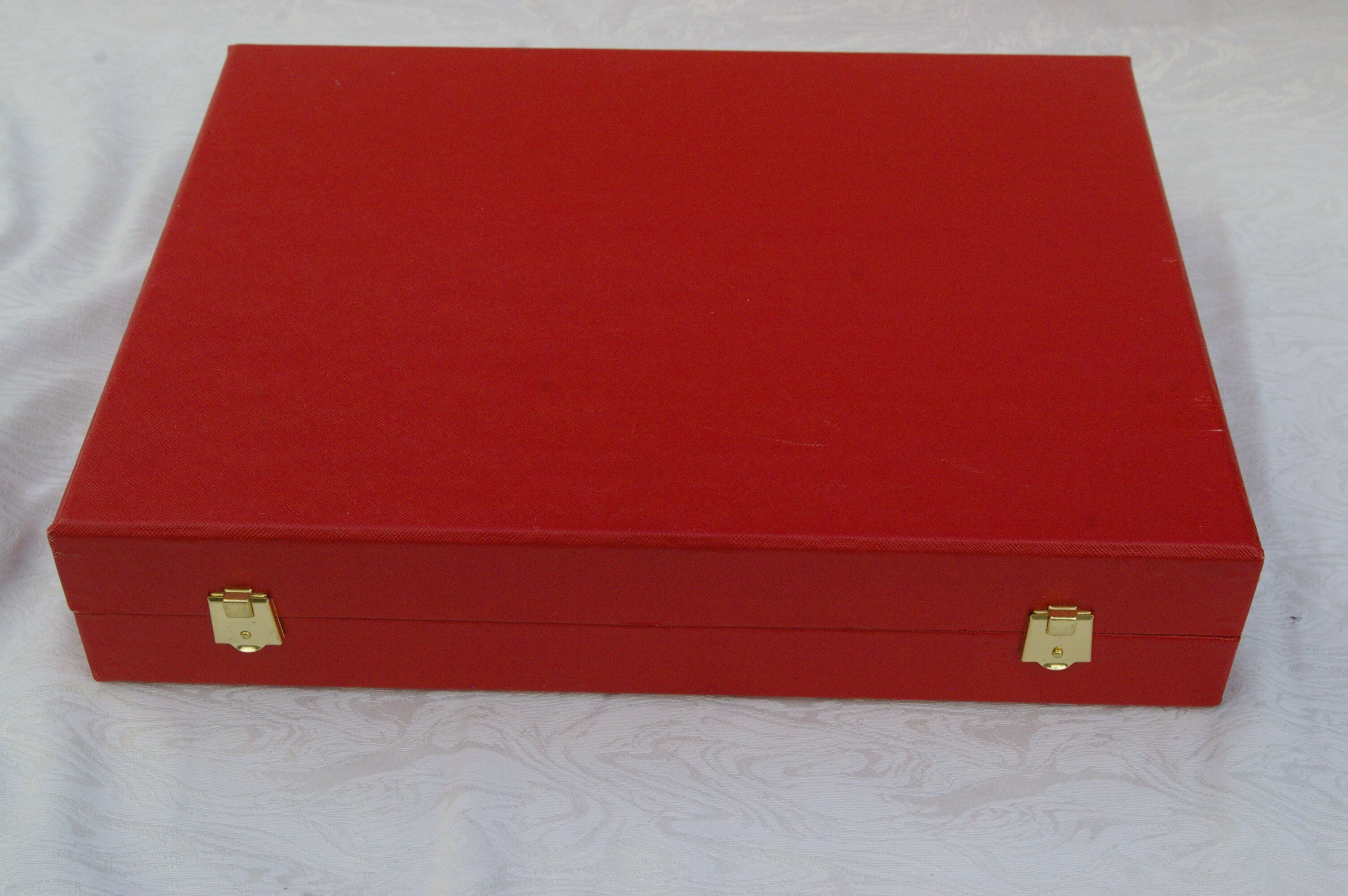 Silver metal housewife 37 pieces louis XV Marly style