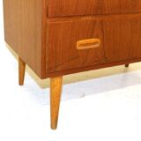 Commode scandinave en teck, Suède, 1950