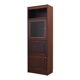Mahogany showcase, Danish design, 1970s, production: Denmark