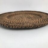 Lot de 6 sous assiettes en rotin osier