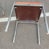 Set of 4 vintage chrome antique chairs