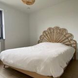 Handmade wicker headboard / bed head / bedboard