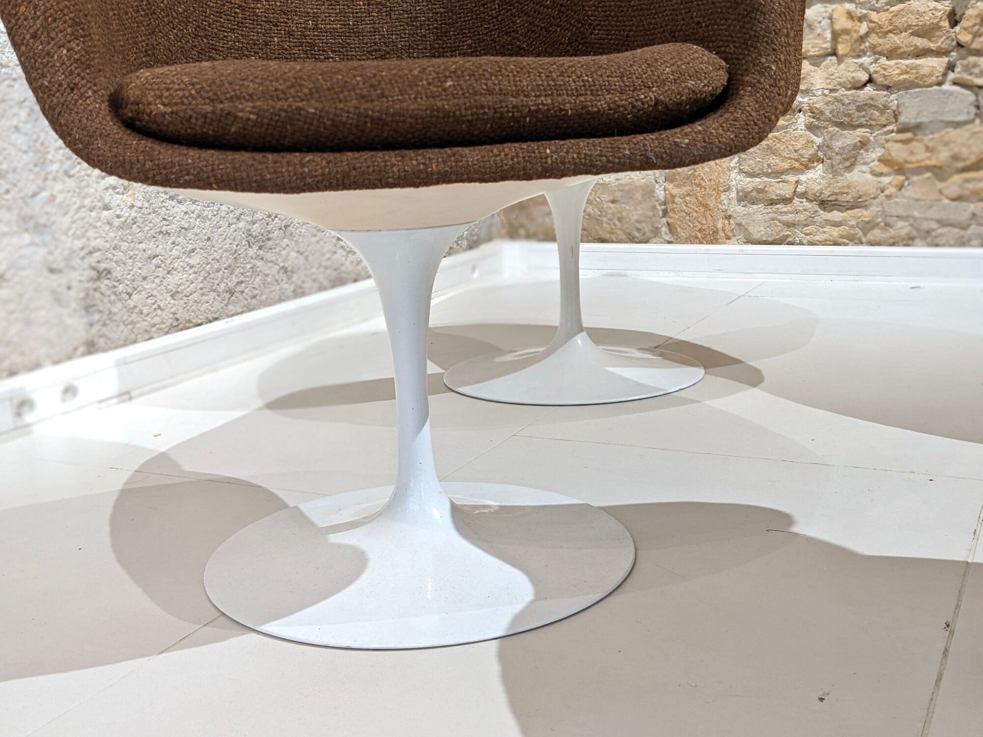 Set of 4 armchairs "Tulip" made by Eero Saarinen for Knoll