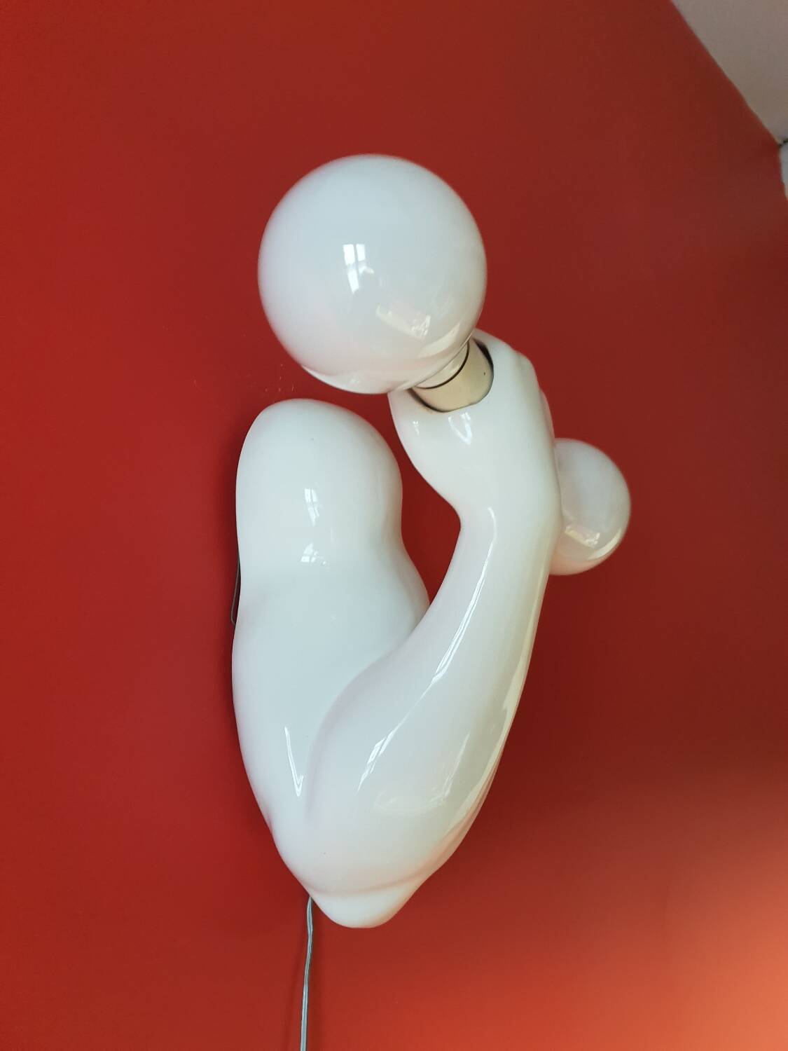 Applique biceps en céramique 1980
